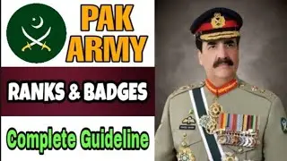 Pak Army Commissioned Officer Ranks & Badges || ISSB DEFENDERS