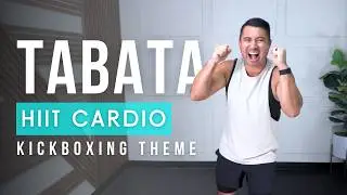 SWEATY Kickboxing Inspired TABATA Workout [HIIT Cardio to Torch Calories]