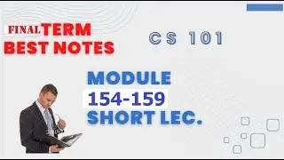 cs 101 module 155|156|157|158| cs101 module 155|cs 101 module 156|cs101 module 158|cs 101 shortnotes