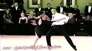 Andrei Gavriline and Elena Kryuchkova 2005 Heart of America Samba Showdance