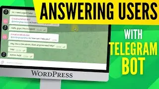 How to Create Auto Reply Telegram Bot | WordPress