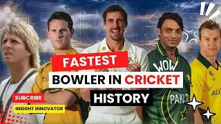 Fastest Bowlers in Cricket History Revealed!