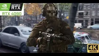 Modern Warfare 2 - Amsterdam - RTX 4090 - UNREAL GRAPHICS - 4K Max Settings - PC