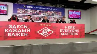 Пресс-конференция Владимира Слишковича после матча "Спартак"-"Рубин" (3:1).