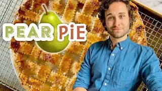 The ONLY Pear Pie Recipe You'll Need | DELICIOUS Warm & Chilled | Southern Living From Home