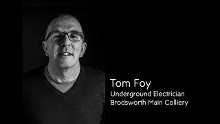 A Rich Seam: Live portrait session of Tom Foy by Laurence Edwards