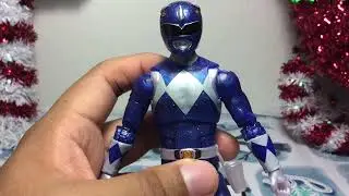 Power Rangers Lightning Collection - Mighty Morphin’ “Metallic” Blue Ranger Figure Review
