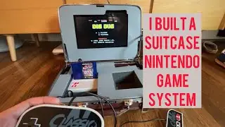 I built a suitcase Nintendo NES arcade - 8 Bit Den