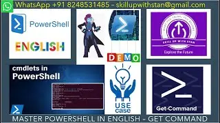 MASTER POWERSHELL IN ENGLISH - GET - CMDLETS