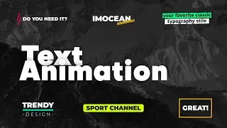 Titles / Text Animation | After Effects, Premiere Pro, FCPX and DaVinci Resolve (Video Template)
