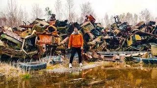 The Cemetery of Radioactive Machines (Chernobyl)