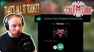 How I instantly Stopped Dissent in cult of the Lamb