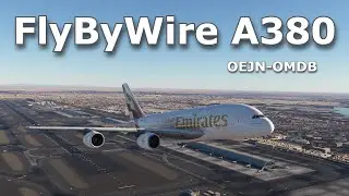 MSFS LIVE | FlyByWire A380 | Jeddah (OEJN)- Dubai (OMDB) | Vatsim | #msfs2020 #flybywire