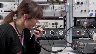 Moon Bouncing (Earth-Moon-Earth communication) with Dutch singer Fay Lovsky