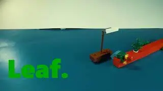 Leaf. (Lego animation brickfilm)