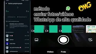 como enviar fotos no WhatsApp com a melhor qualidade
