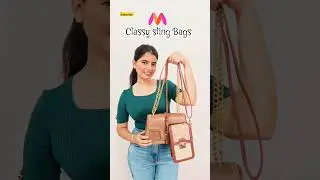 Sling bags from myntra 😍 #trending #shorts #ytshorts #myntra #viralshort #shortsfeed ✨