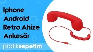 İphone Android Retro Ahize Ankesör Ürün Tanıtımı