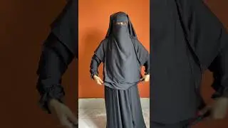 5 layer nikab 🖤🖤   #tranding #niqab #abaya #shortvideos #shorts