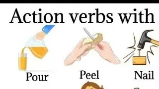 Daily use ENGLISH Action verbs vocabulary | Learn Action verbs vocabulary In English with Sentence