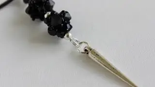 Glamour Rock Beaded Pendant Подвеска на кожаный шнур
