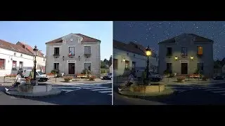 GIMP: Tuto 16 ( Effet nuitée-étoilé ) pour débutants