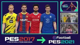 Pes 2017 Next Season 2021 Snow Patch | New Kits,Faces,Transfer Updates,Graphics & More