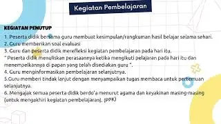 Topik 6 - Unggah Ruang Kolaborasi, Pemahaman tentang Peserta Didik dan Pembelajarannya.