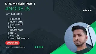 URL Module Node.js Part-1|| Node.js core Module || URL info