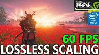 Get 60 FPS in Ghost of Tsushima on GTX 1050 | Best Settings | Lossless Scaling | 