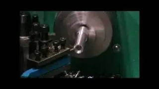 mini lathe on aluminium