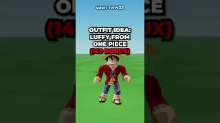 Luffy Roblox Outfit