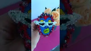 Брошь из бисера #бисер #брошьизбисера #handmade #jewelry #dragqueen
