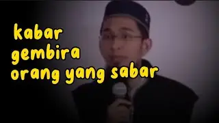 kabar gembira bagi orang yang sabar