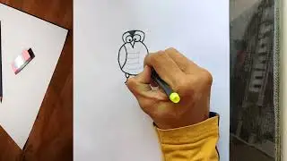 Owl Drawing || simple Drawing || Step by step easy drawing