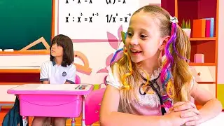 Nastya ve arkadaşları çocuklar için okul hikayeleri - Çocuklar için video derlemesi