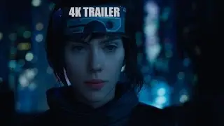 Ghost in the Shell Trailer 4K (2017 live action)