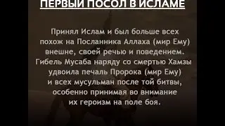 Мусаб ибн Умайр самый богатый юноша Мекки