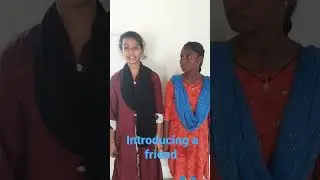 Introducing a friend in English