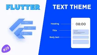 ❤️ How To Make Custome Text Style In Flutter | Flutter Course #29 