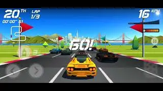 Horizon Chase N1 Прохожу Калифорнию на 100% процентов