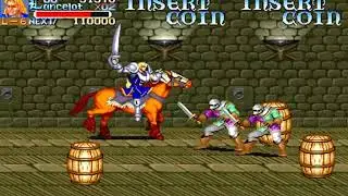 Knights of the Round - No life loss - Lancelot - 2020 - 1 credit - full gameplay