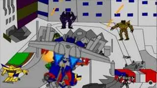 Transformers: DOTM Animation - Optimus Prime Rage - HD Version