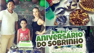 ANIVERSÁRIO -8 anos do sobrinho , Tema MINECRAFT SIMPLES