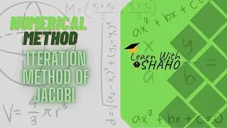 Solving Systems of Linear Equations using Iteration method of Jacobi: A Numerical Approach