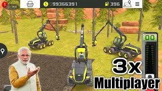 FS18, 3x Multiplayer Government Contract Series | Tree Cutting #fs18