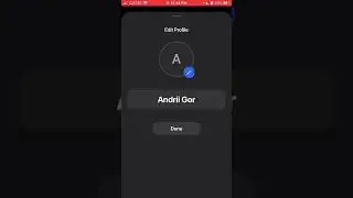 How to edit name & profile picture in WidgetPal app?