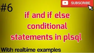 if and if else conditions with simple Realtime examples👆 || 2022