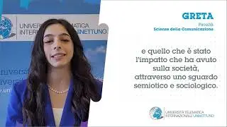 I nostri studenti - Greta (Scienze della Comunicazione)