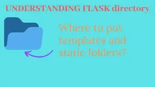 How to put Files in Flask Python? | Machine learning flask web app in python